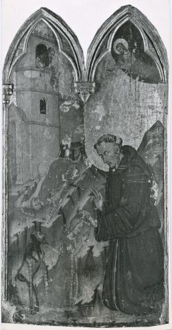 Rampazzi, Giustino — Parigi, collezione privata. Il miracolo di Sant'Antonio a Solignac. — insieme